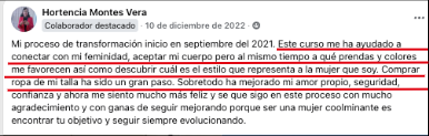 hortencia testimonio con GM